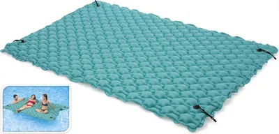 Obrázok produktu pre Intex 56841EU, Modrá, Plávajúce matrace, Jednofarebné, Vinyl, Muž/žena, 300 kg