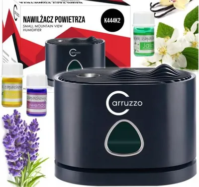 Produktbild von Carruzzo 460Ml Luftbefeuchter Mit Aromatherapie-Diffusor Und 3 Ölen