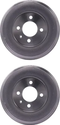 Produktbild von 2 Bremstrommeln Ø 270 mm Ø 14 mm HELLA passend für u.a. VW GOLF