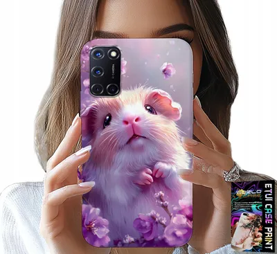 Obrázek produktu pro Pouzdro pro Oppo A52 - roztomilý křeček, hlodavec pro děti