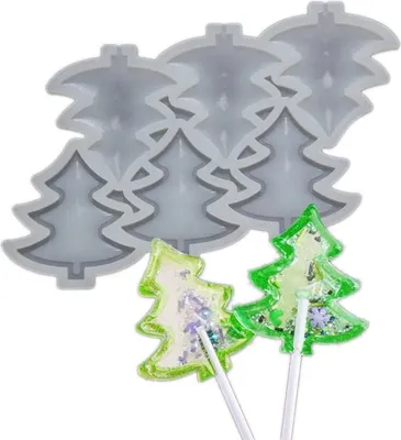Produktbild von Silikonform für Isomalt Weihnachtsbäume Weihnachtsbaum
