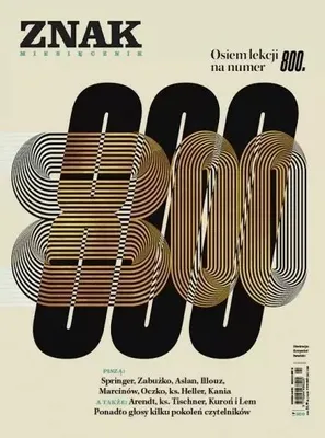 Immagine prodotto di Miesięcznik Znak 800 01/2022 Osiem lekcji na 800
