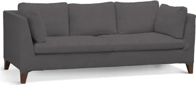Produktbild von Dekoria Bezug für Stockholm 3-Sitzer Sofa, dunkelgrau, Stockholm 3-Sitzer