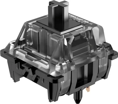 Obrázek produktu pro YENKEE YKA 01 110 Switches Ultimate Black mechanické spínače