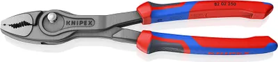 Produktbild von KNIPEX TwinGrip Frontgreifzange rot/blau Länge 250mm (82 02 250)