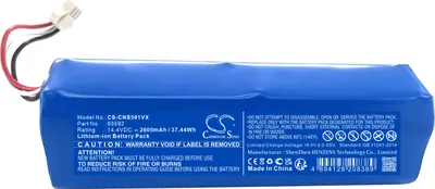 Image de TECHTEK Batterie compatible avec [Cecotec] Conga 5290 Ultra, Conga 5290 Ultra Home, pour [Kyvol] Cybovac E20, Cybovac E30, Cybovac E31, pour [Coredy]