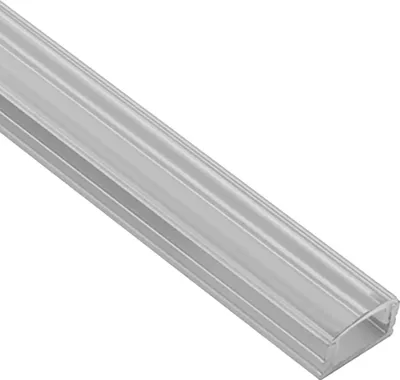 Produktbild von A17 LED Aluprofil Silber 2m Abdeckung klar