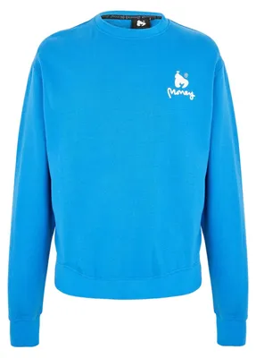 Produktbild von Money - "Combo" Sweatshirt für Herren/Damen Uni, Rundhalsausschnitt, Baumwolle, Regulär GT17846 (S) (Blau)