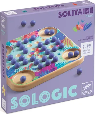Image de Jeu de logique Solitaire, Djeco