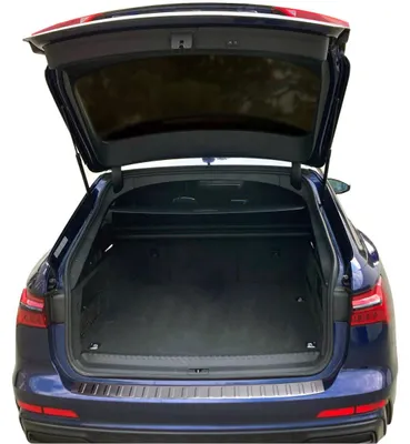 Für Audi A6 Avant C8 ab 2018- Ladekantenschutz MATT mit Abkantung in der Farbe von Recambo e.K.