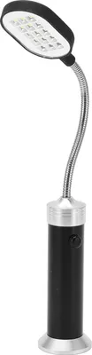 Productafbeelding van Magnetische lamp, 360° verstelbare hals, hoge helderheid, weerbestendig, LED-werklamp voor buiten, geschikt voor vissen, barbecueën, fietsen, etc