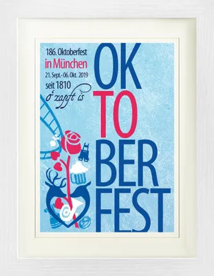 Produktbild von Bier Gerahmtes Bild Mit Edlem Passepartout | Wand-Bilder | Im Bilderrahmen -  2019 (40 x 30 cm)