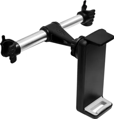 Produktbild von 360-stupňový držiak tabletu na opierku hlavy do auta kompatibilný so Switch, iPad, Galaxy Tab, Smartphone, univerzálny držiak od 4,7 do 11,5 palca
