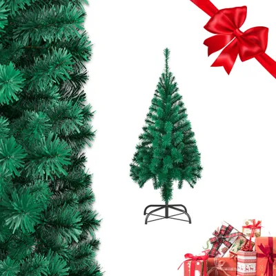 Obrázek produktu pro ROSEJANE, umělá vánoční stromek, zelená, 150 cm, 300 větví, PVC, s kovovým stojanem, snadná montáž