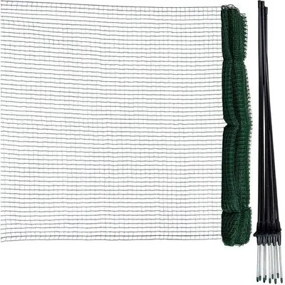 Produktbild von Famanu Mobiles Abgrenzungsheck - Feinmaschiges Hundeheck - 15 m lang - 90 cm hoch