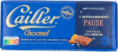 Produktbild von Cailler Chocmel Lait Amandes & Miel 100g