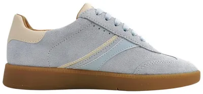 Imagen del producto de Zapatos deportivos para mujer Geox, tipo zapato de cordones, color azul, para uso diario