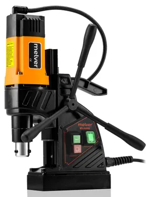 Imagen del producto de Taladro magnético para perforación de núcleos - 1480 W de potencia - Mandril de 40 mm - Para metal - Eléctrico con cable - Taladro industrial