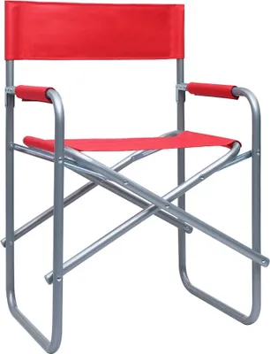 Produktbild von vidaXL Regiestühle 2 Stk. Stahl Rot