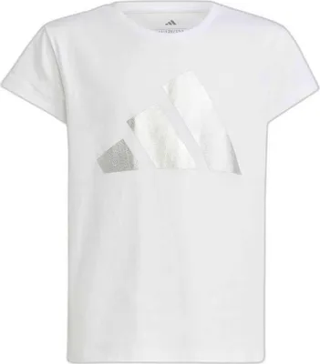 Produktbild von Adidas JG GLAM T WHITE/SILVMT 140