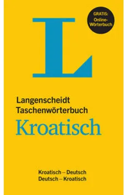 Produktbild von Langenscheidt Taschenwörterbuch Kroatisch - Buch mit online-Anbindung