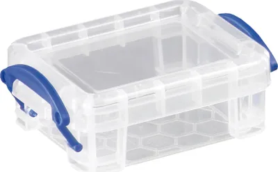 Produktbild von Really Useful Box Aufbewahrungsbox 0.2C 12x4,5x8,5cm 0,2l transparent