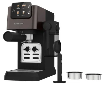 Produktbild von Grundig KSM 5330 Espresso Makinesi, Espressomaschine, 1,1 l, Gemahlener Kaffee, 1628 W, Graphit