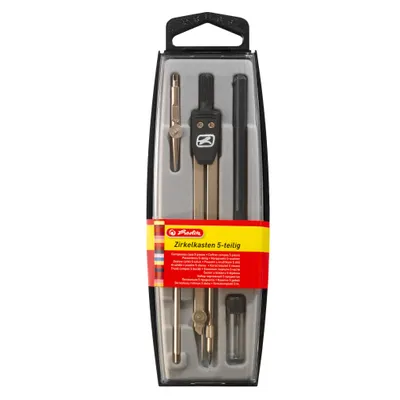 Produktbild von herlitz Zirkelkasten 5-teilig