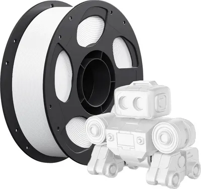 Obrázok produktu pre 3D tlačový filament, materiál PLA, vysokorýchlostná tlač, 5 kg, biela farba