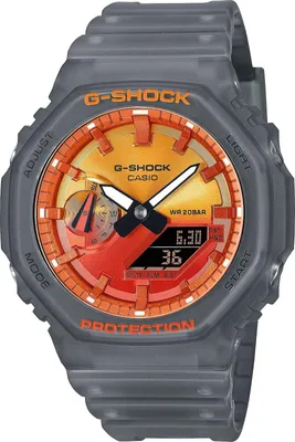 Image de CASIO G-SHOCK Hommes Gris Casio-GA-2100FLS-8A4ER