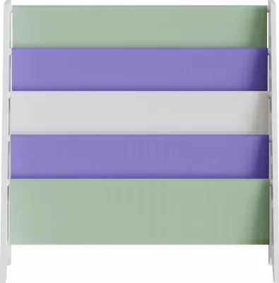 Produktbild von Kinderregal 'Hornnes' mit 4 Fächern 60 x 62 x 28 cm Aqua Dream Motiv