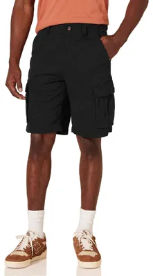 Obrázek produktu pro A. Pánské cargo kalhoty Classic Fit, 25 cm, s kapsami, černé barvy, velikost 31W
