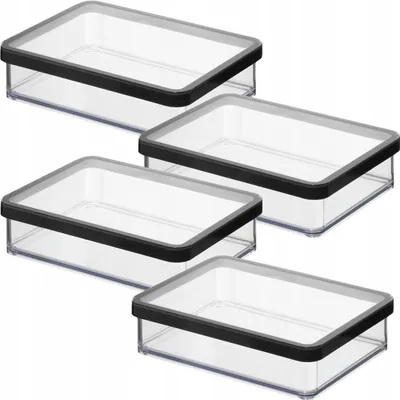 Produktbild von ROTHO Loft Vorratsdosen-Set Lebensmittel Organizer 4 Stück