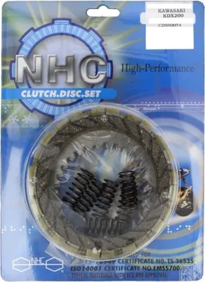 Produktbild von Kupplung Satz Clutch disc set NHC CDSS0074 für KAWASAKI KDX 200 1986-1987