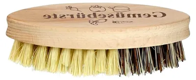 Produktbild von Gemüsebürste aus Buche mit unterschiedlichen Borstenarten in verschiedenen Größen