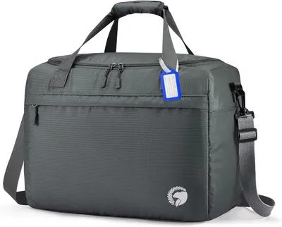 Obrázok produktu pre Cestovná batožina 40x30x20 cm, 25 L, vodotesná, sivá, pre lietadlo
