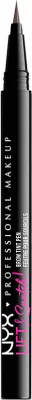 Immagine prodotto di NYX Professional Makeup Matita per sopracciglia Lift N Snatch 10 Nero, 1 ml