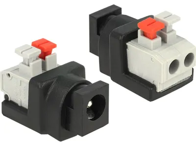 Produktbild von DeLOCK 65524, 1 Stück(e), Schwarz, Silber, 27 mm, 18 mm, 15 mm