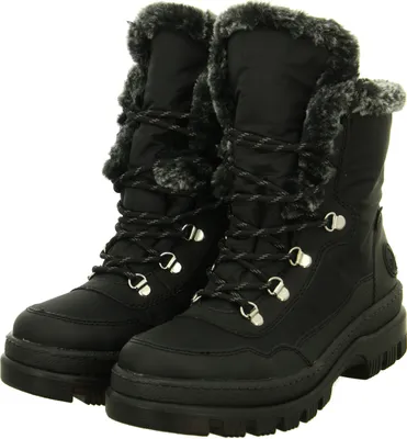 Image de Rieker Boots à lacets pour femmes noir