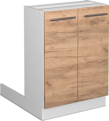 Obrázok produktu pre Kuchynský ostrovček Vicco Fame-Line Dub Goldkraft 60 cm bez pracovnej dosky, Model 38550