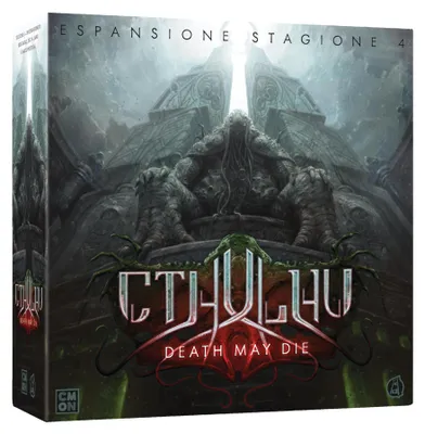 Zdjęcie produktu dla Asmodee Cthulhu: Śmierć może umrzeć - Sezon 4, rozszerzenie do gry planszowej, dla 1-5 graczy