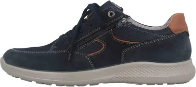 Immagine prodotto di Jomos scarpe basse uomo pelle e tessuto bluTaglia:46