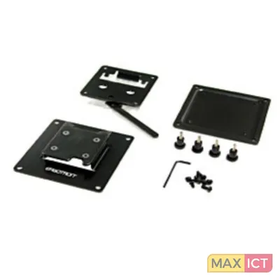 Obrázok produktu pre Ergotron FX30 Fixed Wall Mount, 13,6 kg, 68,6 cm (27"), 75 x 75 mm, 100 x 100 mm, Čierna
