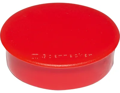 Produktbild von Soennecken Magnet 4887 rund 38mm 2,5kg rot 10 St./Pack.