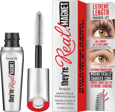 Immagine prodotto di Mascara estremamente allungante They're Real! Magnet (Mini Mascara Nero) 4,5 g