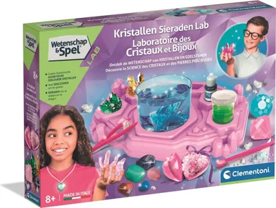 Immagine prodotto di Giocattolo scientifico Clementoni Gioielli di cristallo Kit per esperimenti di laboratorio