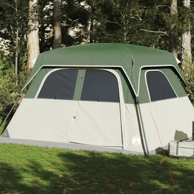 Produktbild von Möbel Familienzelt für 6 Personen Grün Wasserdicht - Campingzelte 94545