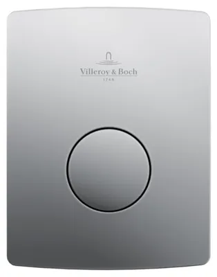 Immagine prodotto di Villeroy & Boch ViConnect plaque de déclenchement pour urinoir, rinçage à 1 quantité, 126x162x17mm, 92194469, 92194469
