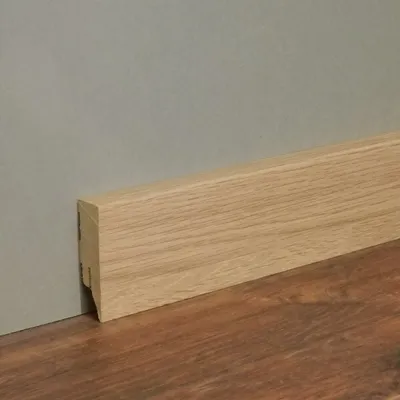 Produktbild von Sockelleiste / Fußleiste / Bodenleiste Lecco-133 (73466) - Authentic Eiche hell