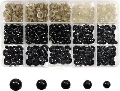 Zdjęcie produktu dla Zestaw nakrętek zabezpieczających – 150 sztuk – od 6 mm do 12 mm z kluczem do nakrętek